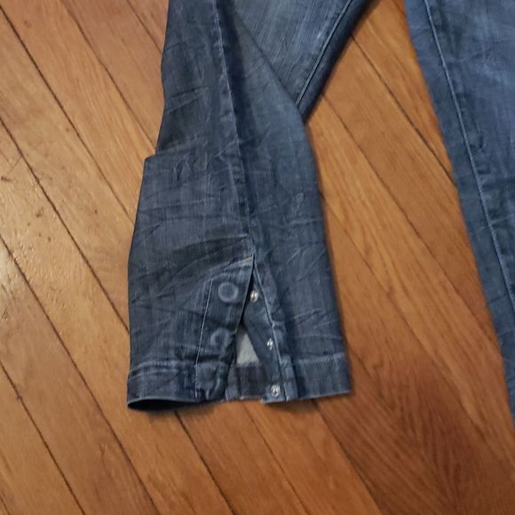 🛍️5/$20🛍️ STS Blue Capri Jeans Size 30 Waist - Picture 7 of 10
